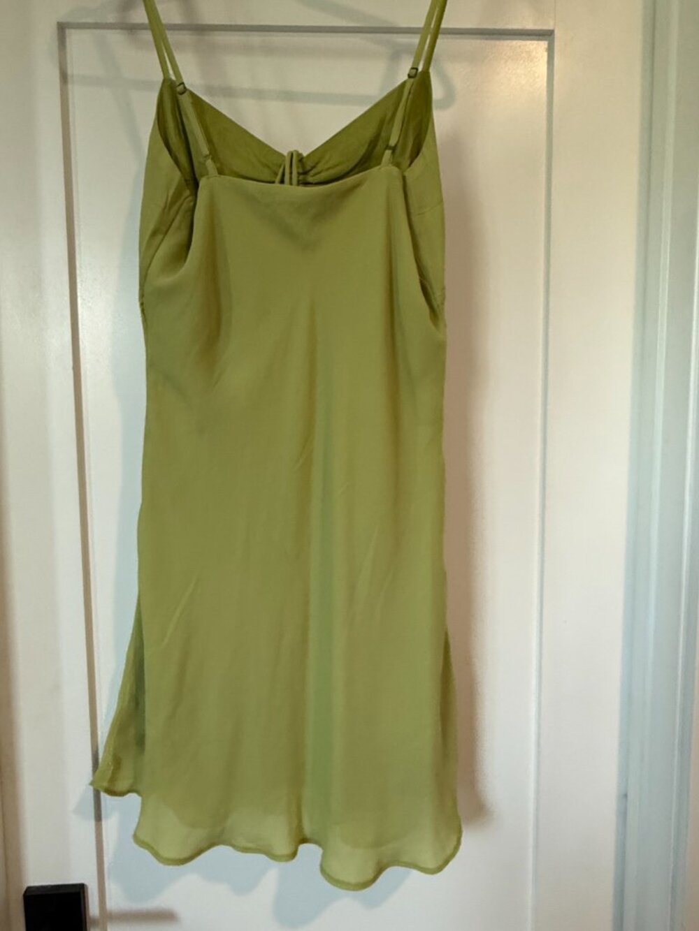 Abercrombie Cinch Front Slip Mini Dress - Picture 4 of 6